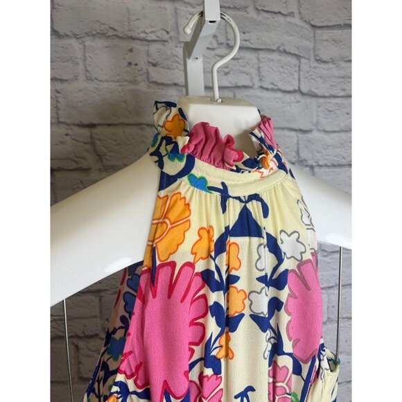 Anthropologie Plenty by Tracy Resse Ruffle Floral Romper Size XS Ladies - Picture 8 of 12